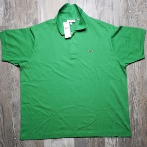 Lacoste Green Polo Shirt Classic Style